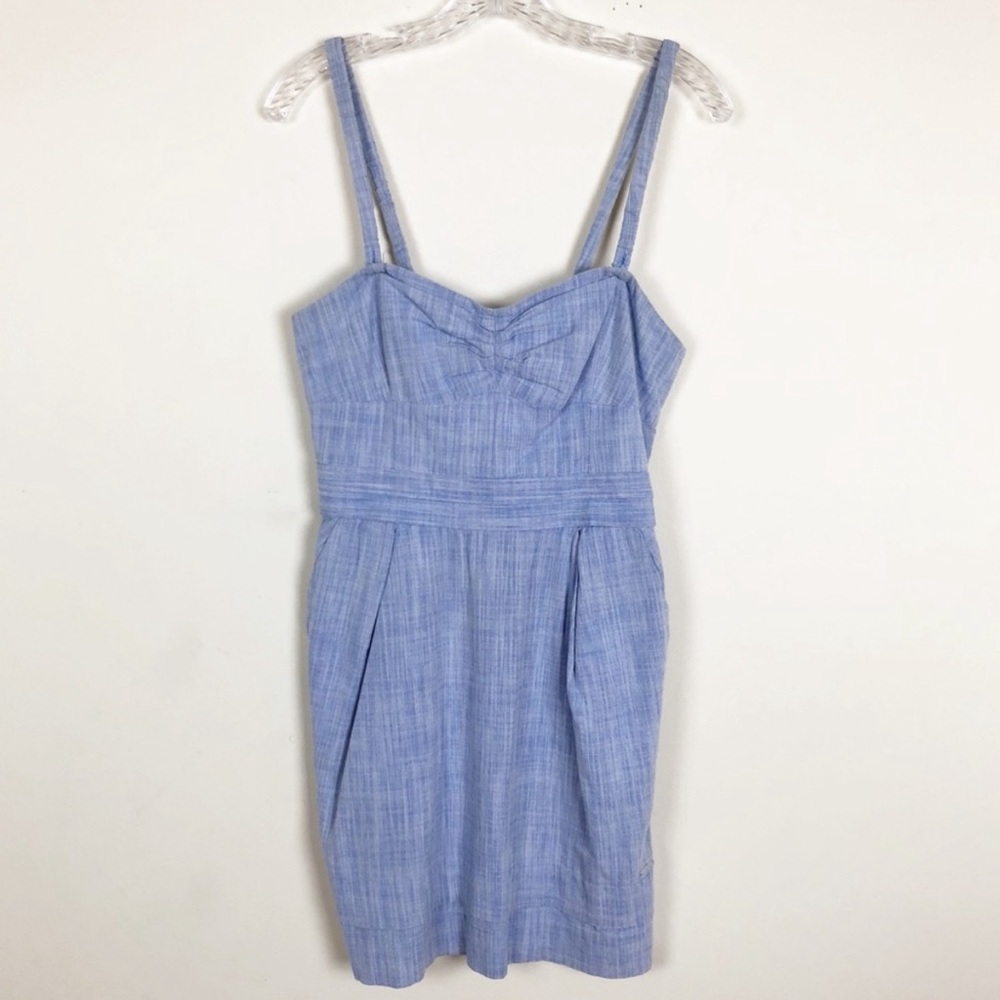 Wilfred/Aritzia blue chambray summer dress - size 8 / medium